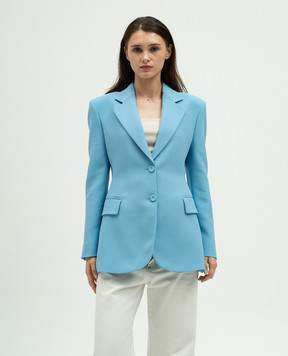 Ermanno Scervino Блакитний жакет D446I304ILM
