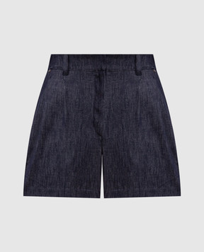 Brunello Cucinelli Синие джинсовые шорты MB125P5761