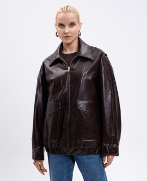 Maison Margiela MM6 Коричнева куртка S52AM0325M35465