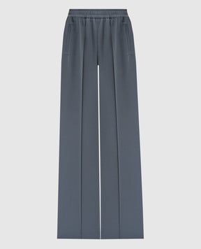 Dolce&Gabbana Сірі штани з вовни FTC6ZTFU2OW