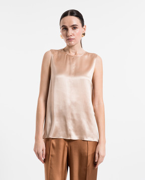 Tom Ford Бежевый топ из шелка TS2093FAX1191
