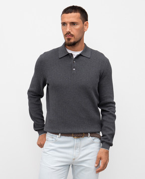 Brunello Cucinelli Сірий светр M29203535