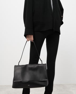 Max Mara Чорна сумка ARCHETIPO з логотипом ARCHETIPO6