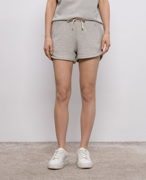 Jil Sander Серые меланжевые шорты J40MU0118J20010