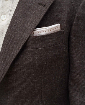 Brunello Cucinelli Двухсторонний платок-паше в принт MR8920091