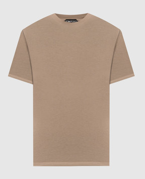 Tom Ford Бежевая футболка с логотипом JCS004JMT012