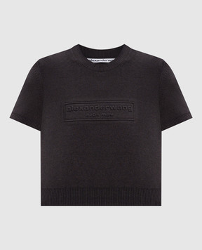 Alexander Wang Зелений топ з логотипом 1KC3231037