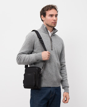Gianni Chiarini Черная кожаная сумка FLORENCE BSUB18269GRNCRV