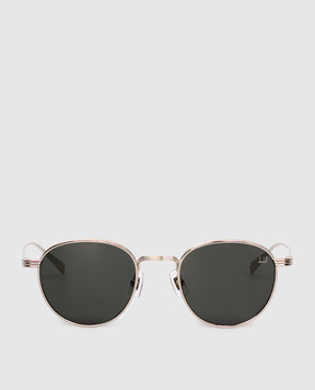 Dunhill Серебряные солнцезащитные очки DU0102S