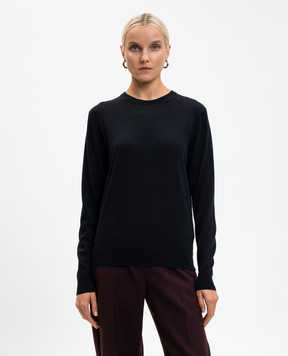 John Smedley Чорний джемпер DILLIE з вовни мериноса DILLIE