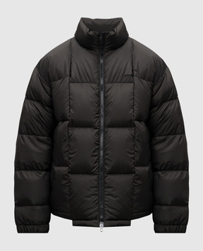 Vetements Чорний пуховик Cut-up UA65JA103B