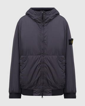 Stone Island Синя куртка з патчем логотипа K2S154100013S0A23