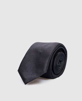 Dolce&Gabbana Черный галстук из шелка GT149EG0UBZ