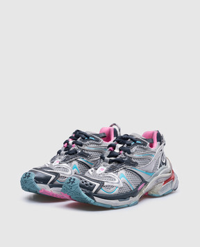 Balenciaga Серые кроссовки Runner 2.0 с винтажным эффектом 779064W3RXP