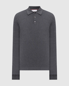 Brunello Cucinelli Сірий светр M29203535
