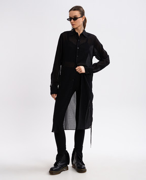 Ann Demeulemeester Чорні штани Signe B0012256FA571