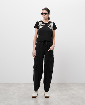 Twinset Чорні карго з емблемою 251TP2671
