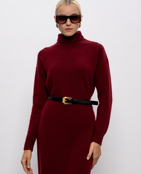 Max Mara Weekend Чорний шкіряний ремінь UNGHIA UNGHIA
