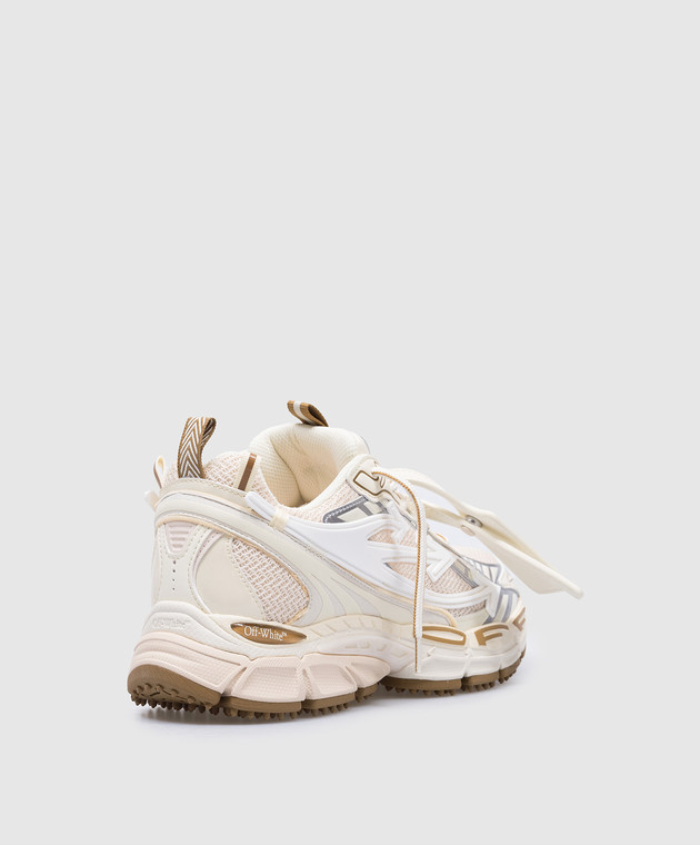正規通販】 h*u様 Off-White オフホワイトGlove White Beige Off-White