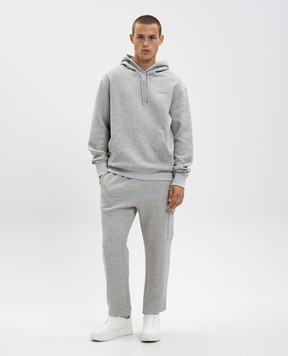 Mackage Сіре меланжеве худі KRYSTIAN KRYSTIAN