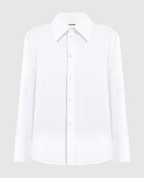 Jil Sander Біла сорочка з льону J02DL0205J60001