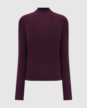Twinset Фіолетовий гольф в рубчик 252TP3243