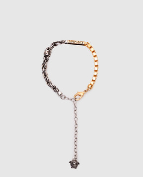 Versace Браслет-цепочка с логотипом 10205491A00620