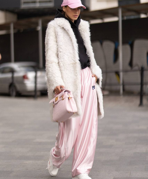 Alexander Wang Розовые спортивные штаны с логотипом 4CC3244367 изображение 7
