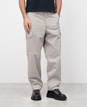 Stone Island Серый карго со съемным патчем логотипа K1S153100008S00F1