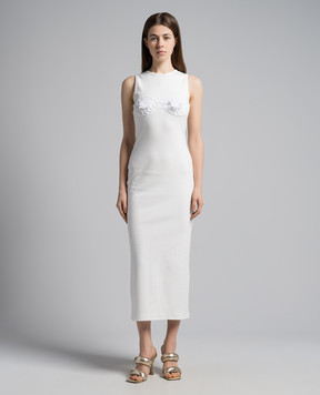 Magda Butrym Біла сукня з аплікацією DRESS05125524