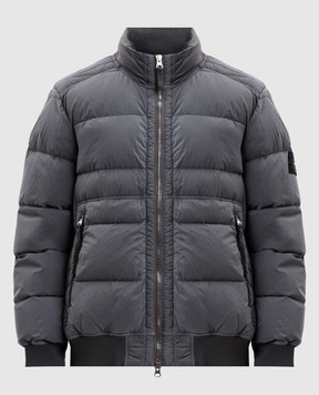 Stone Island Зелена пухова куртка з логотипом K2S154100039S0028
