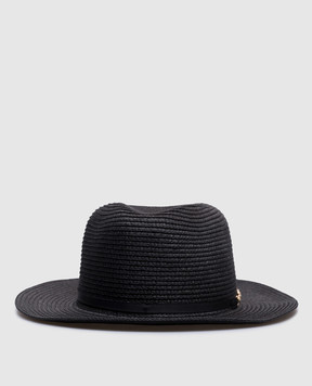 Twinset Черная шляпа с логотипом 251TA4290