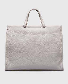 Gianni Chiarini Белая кожаная сумка-тоут Lavinia BS11400TKL