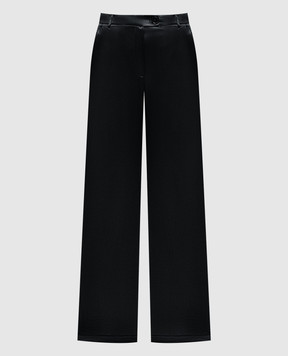 Solotre Черные штаны M1B0173