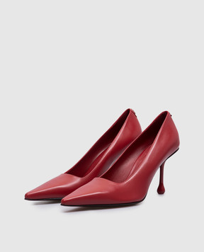 Jimmy Choo Красные кожаные туфли Ixia 94 IXIA80CLF