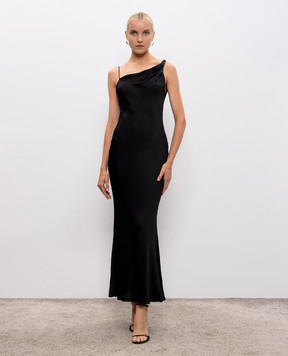 Twinset Чорна сукня максі 252TP2360