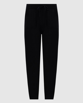 Cashmere&Whiskey Черные спортивные штаны из кашемира MU864F1307341PF