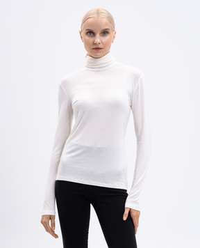 Twinset Білий гольф з логотипом 252LI2WAA