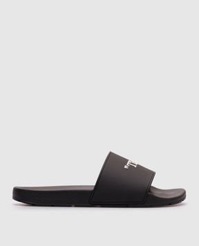Off-White Черные слайдеры This That OMIU003S25MAT001