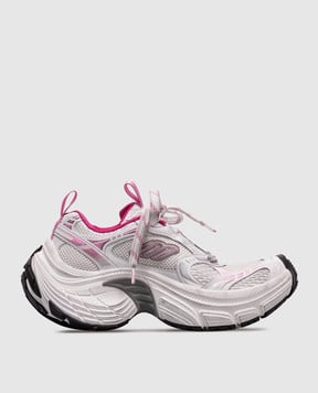 Balenciaga Белые кроссовки 6XL с винтажным эффектом 815853W2MV2