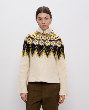 PROENZA SCHOULER Білий светр Lizzy з вовною WL2547633KW185