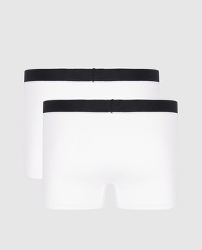 Off-White Набір білих трусів-боксерів з візерунком логотипа OMUH007S24JER001