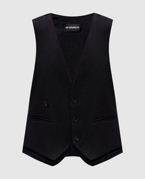 Ann Demeulemeester Черный жилет Janessa с шерстью B0013143FA646