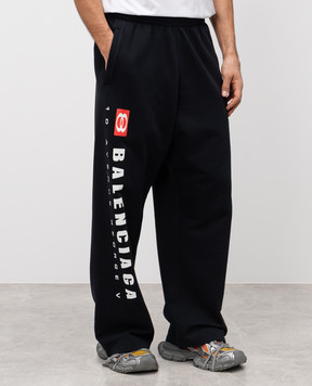 Balenciaga Черные спортивные штаны Unity 740028TSVB2