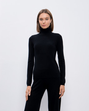 Allude Черный гольф из кашемира 24511106