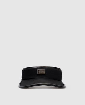 Dolce&Gabbana Черный козырек с логотипом GH910AFUFL3