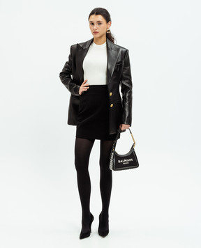 Balmain Белый топ в рубке с логотипом DF1AL004KE93
