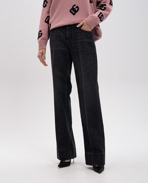 Dolce&Gabbana Сірі джинси з ефектом потертості FTC8CDG8MS8