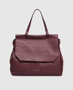 Gianni Chiarini Бордова шкіряна сумка Ottavia BS11376COMMGRN