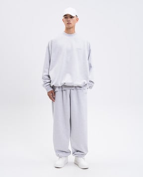 Vetements Сірий меланжевий світшот з логотипом UH76CW100G
